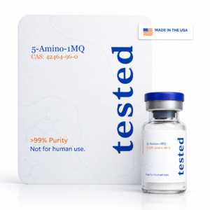 5-Amino-1MQ research peptide vial - high-purity, COA verified