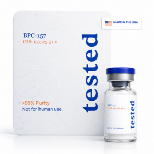 BPC-157 research peptide vial - high-purity, COA verified