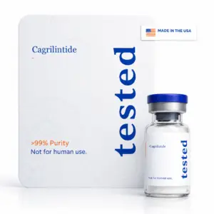 Cagrilintide research peptide vial - high-purity, COA verified