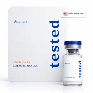 Adamax research peptide vial - high-purity, COA verified