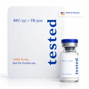 BPC-157 & TB4(TB500) Blend research peptide vial - high-purity, COA verified