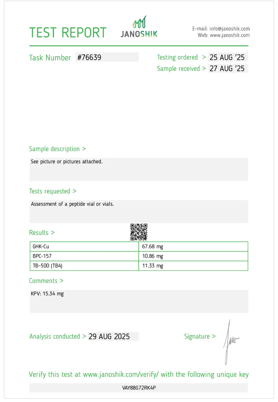 Klow Blend (KPV/BPC157/TB4/GHK-CU) - Image 2