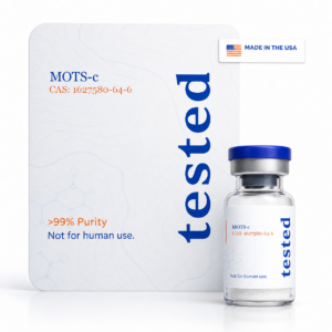 MOTS-C research peptide vial - high-purity, COA verified