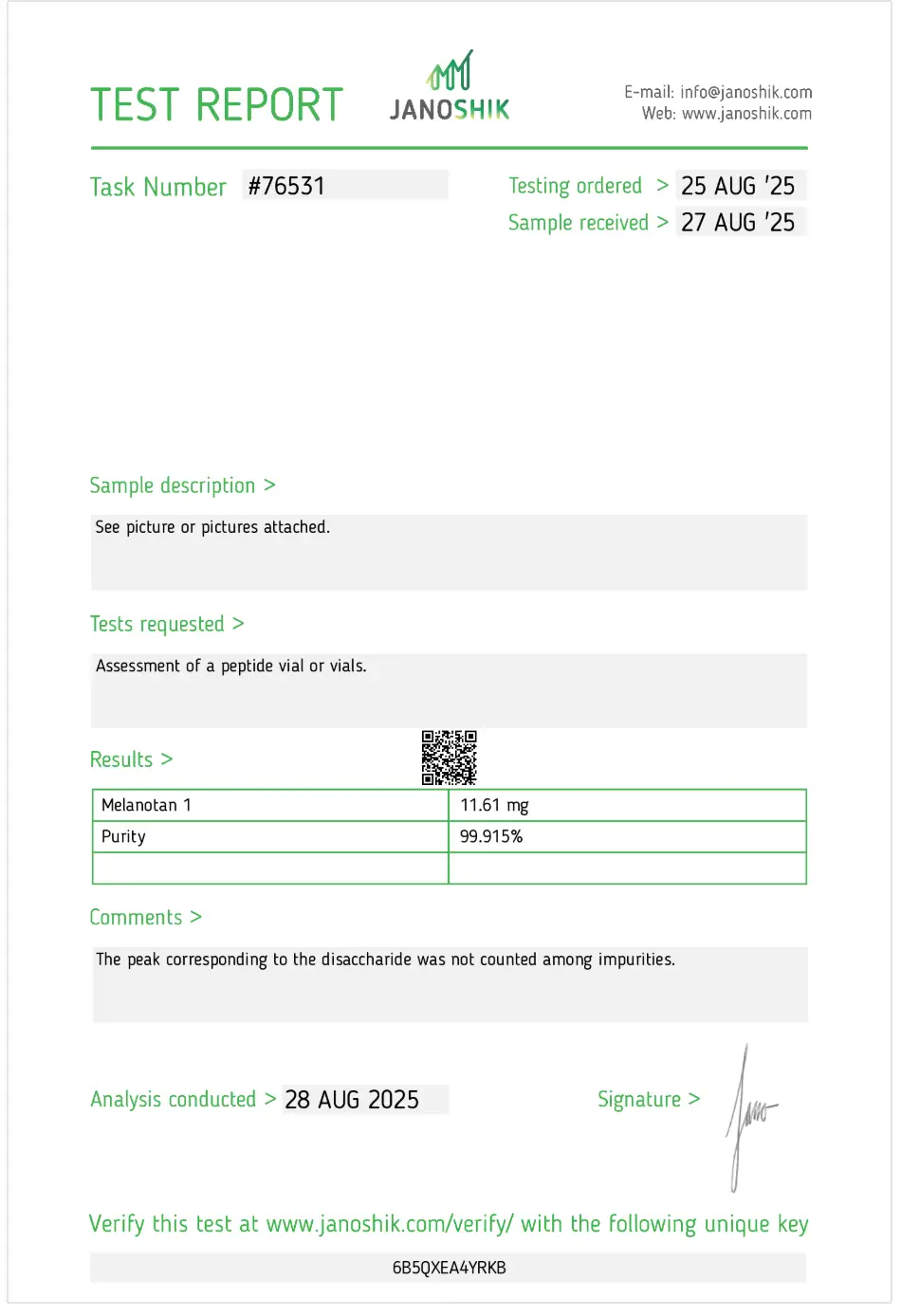Melanotan 1 - MT1 - Image 2