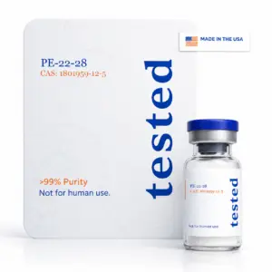PE-22-28 research peptide vial - high-purity, COA verified