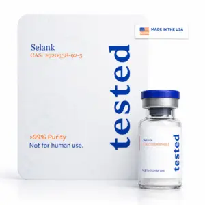 N-Acetyl Selank Amidate research peptide vial - high-purity, COA verified