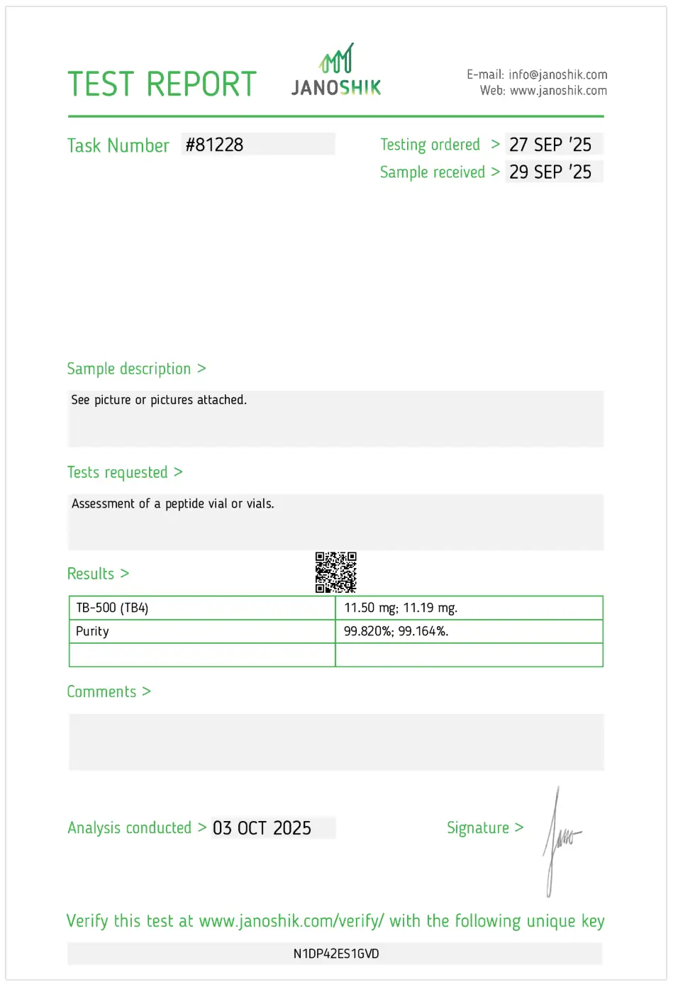 TB4 Thymosin Beta-4 (TB500) - Image 2