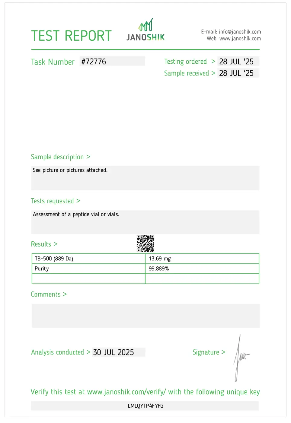 TB-500/TB4 FRAG 889Da (17-23) - Image 2