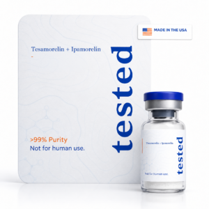 Tesamorelin/Ipamorelin Blend research peptide vial - high-purity, COA verified